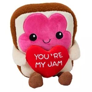 Plush toast jam plush is new with tags